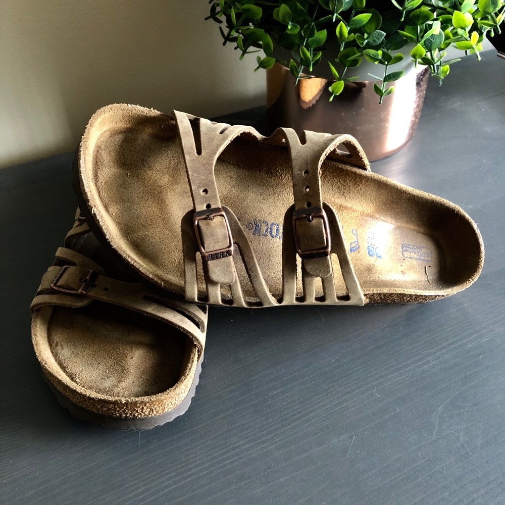 Birkenstock: Granada, Soft Footbed - Oiled Leather